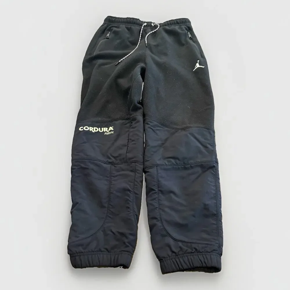 Nike Air Jordan Mens Black Winter Polartec Fleece Utility Pants Size M CT3384